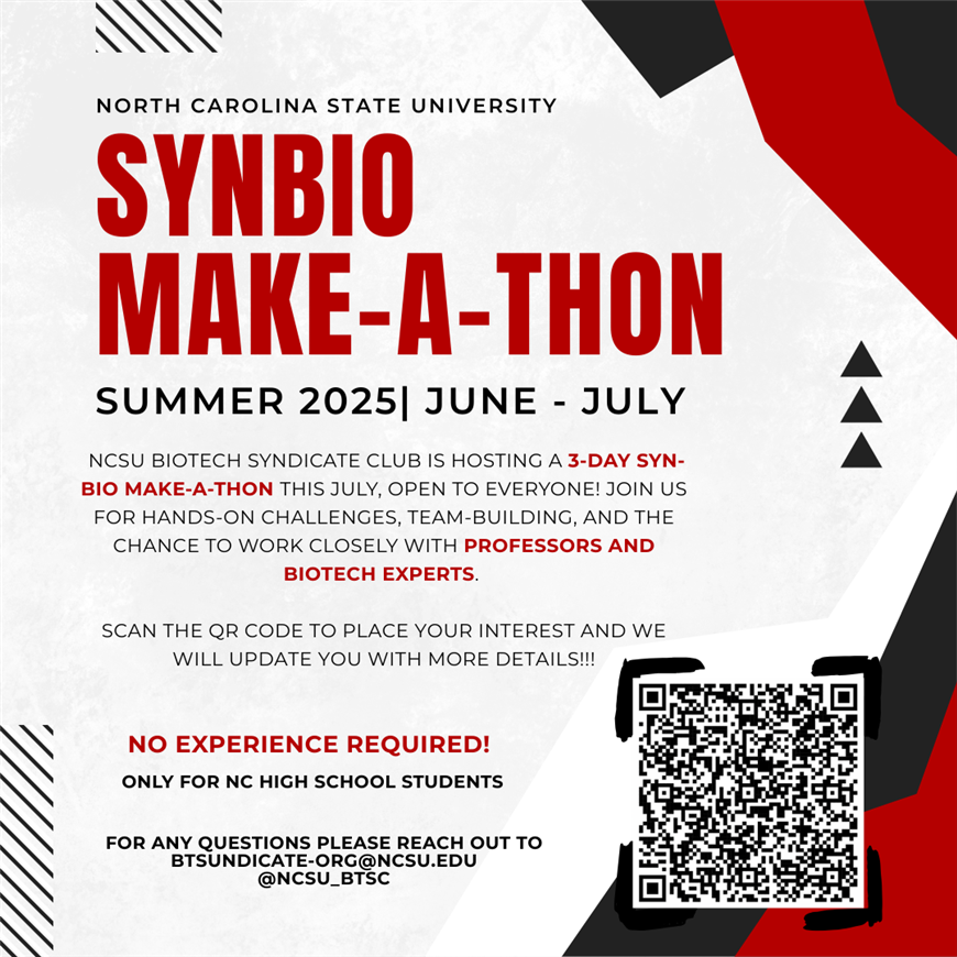NC State Synbio Make-A-Thon July 2025